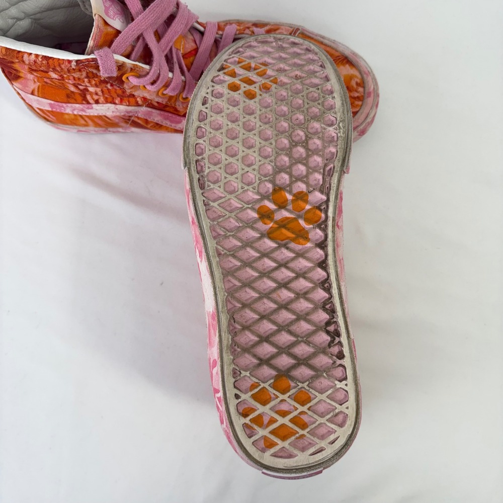 Vans x Sk8-Hi 38 DX Collina Strada‎ Tie Dye Pink Orange Skate Sneakers Shoes W 8 - Picture 8 of 11